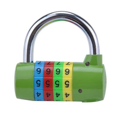 China Metal Zinc Alloy Digital Gym Locks 4 Digit Combination Padlock Luggage Travel Lock TSA Combination Locks for sale