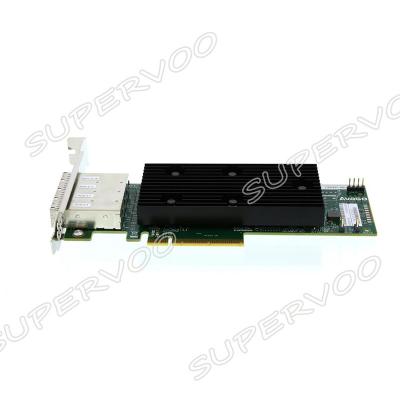 China SAS 9305-16e Host Bus Desktop Adapter connects up to 1024 SAS and SATA devices to 16 external 12Gb/s SAS ports for sale