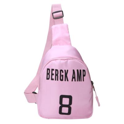 China PORTABLE Fashion Chest Bag Girls' Letter Casual Sports Boys Shoulder Bag Cross - Body for sale