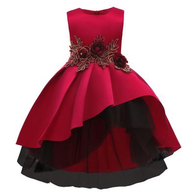 China Breathable Dresses Performance Of Children's Dresses To Wear Embroidered Dresses for sale