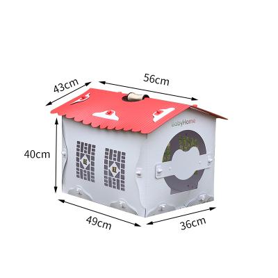 China 2021 Hot Sell Pet House Sustainable Portable And Washable For Multiple Times Using Portable PVC Cat for sale