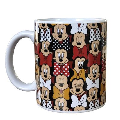 China Viable Huaxiong Mugs Magic Personalized Blank Photo Color Changing Tea With Infuser Sublimation Ceramic Mug for sale