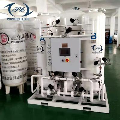 China 40 Nm3/h PSA zuurstofgenerator 93% zuiverheid Continuous Flow Draagbare zuurstofconcentrator Te koop