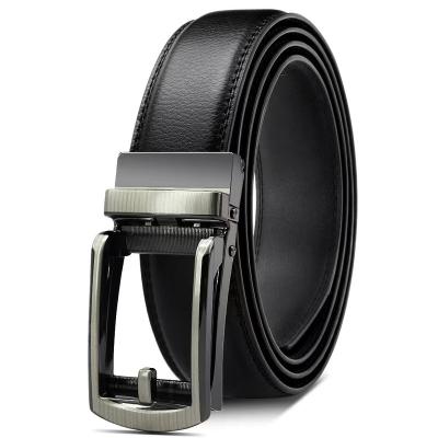 China Luxury suit for men's hot new men's automatic leather belt with needle like real buckle leather belt luxury suit for men for sale