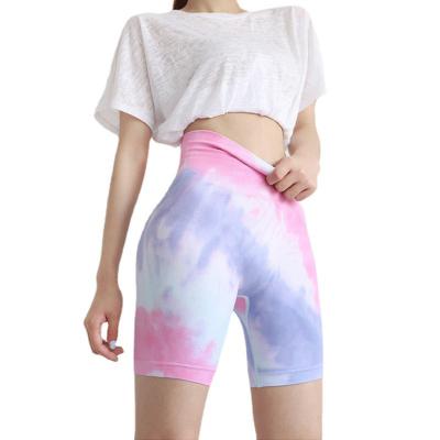 China Sleeve Crop Top Shorts Fitness Shirts Running Shorts Workout Clothes Seamless Yoga for sale