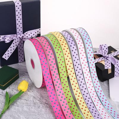 China Wholesale Viable DIY Wedding Decoration Ribbon Polyester Flower Ribbon Gift Box Wrapping Gift Box Cake Stain Handmade Satin Ribbon for sale