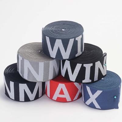 China Wholesale Custom Men's Underwear Elastic Jacquard Webbing Elastic English Alphabet Clothing Accessories Elastic Waistband for sale