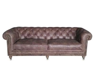 China De uitstekende Leer Verontruste Bank van Chesterfield Deconstructed Te koop