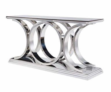 China De Zaal van vliegeniersstainless steel frame Art Console Table For Living Te koop