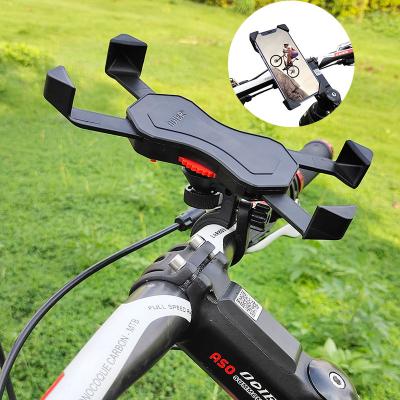 China 4 and 7 inch adjustable und heavy duty sicher phone bike mount amazon motorcycle cell phone holder for bike near me for sale