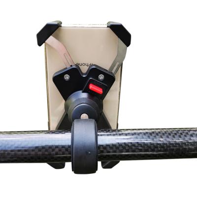 China 360 Rotation Adjustable Auto-locking Handlebar Smartphone Mount Bike Motorcycle Bike Phone Holder for sale