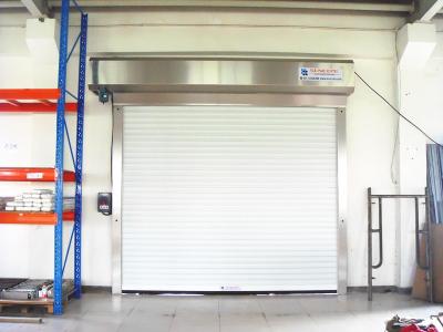 China 5000mm*5000mm Outside Industrial Security Door with AC 380V 3 Phase 50HZ for sale