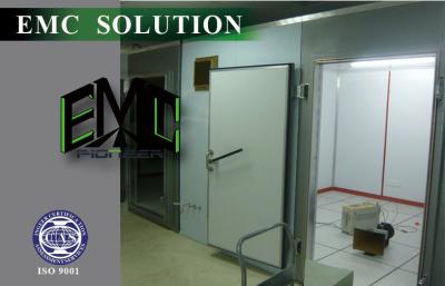 China Steel RF Shielded Doors with Manual or electric open for shielding enclosure/EMC chamber for sale