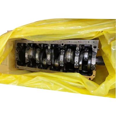 China Engine Cylinder Hot Sale 6D34 Block /excavator 2021 Isuzu Dmax Block Middle Short Assy For SK200-6E Excavator Parts 6D34-TLE2A Block for sale