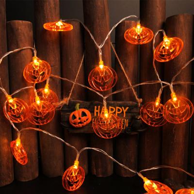 China Halloween String Lights Outdoor Waterproof Halloween LED Pumpkin String Lights Home Christmas Lights Holiday Decoration for sale