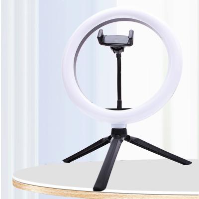 China Light Colors Switch Control Usb Power Adjustable Smart Beauty Ring Lamp Led Fill Lamp For Use Live for sale