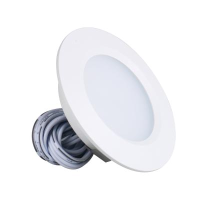 China Easy Installation 12v Ultrathin Cabinet Light 3W Recessed Concealed Wine Cabinet Spotlight Wardrobe Led Downlight Small Round for sale