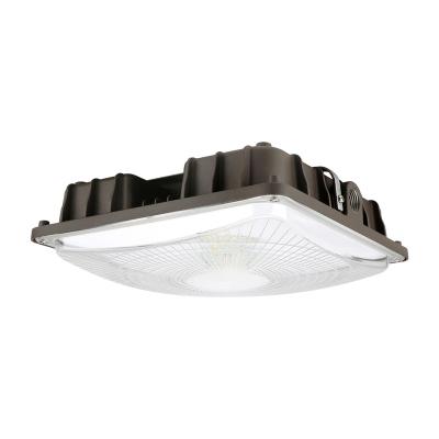 China Garden Hot Sales Price 90W Round Led Canopy Light 90W Outdoor Mount Dimmable Led Canopy Lighting for sale