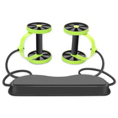 China Exercise Fitness Automatic Pull Rope The New Home Multifunctional Abdominal Wheel Exercise Wheel Connected Abdominal Waist Slimming Exercise Roller for sale