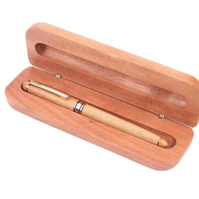 China Environmentally Friendly Wooden Fountain Pen Signature Suit Student Material Calligraphy Wooden Fountain Pen for sale