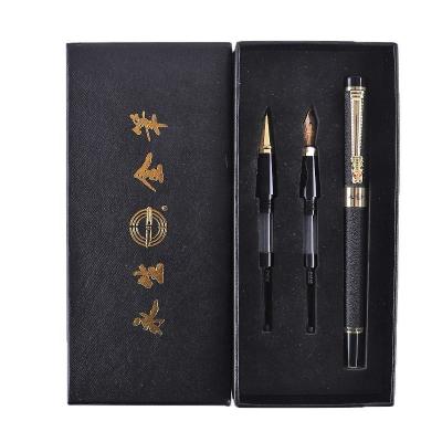 China 2022 New Hot Sales Hardcover Classic Metal Material Comfortable Pen Calligraphy Supplies for sale