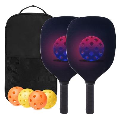 China Durable Customize Carbon Fiber Set OEM Pickleball Paddle for sale