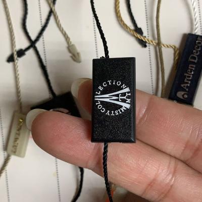 China Viable Hang Tags For Clothes Custom String Tag Paper Any Size All Color Label Clothes For Tag Black Garment for sale