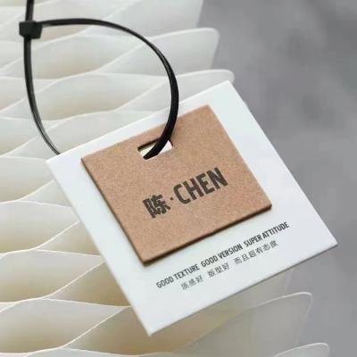 China Sustainable Factory Custom Eco - Friendly Recycle Customized Brown Kraft Paper Hang Tags For Clothing And Packaging for sale