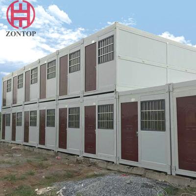 China Modern farmhouse design 3bedroom light steel structure modular house prefab expandable container house from australia for sale