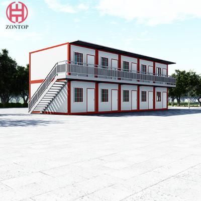 China Modern Design Traditional Portable Camp Best Quality Low Cost Container House Prefab House Well For Sale for sale