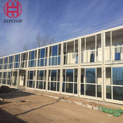 China Modern Flat Pack Prefab Luxury Villa Container House 20ft Prefab Container House For Sale for sale