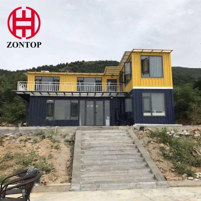 China Factory Sale Modern Direct Prefab Shipping Container Homes Sandwich Panel Mexico Container House for sale