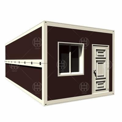 China Luxury Farm ZONTOP 20ft Two Storey 40ft Living Collapsible Container House for sale