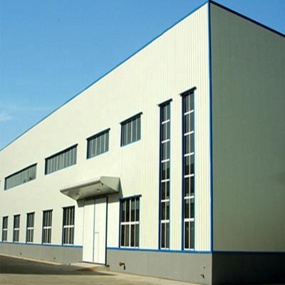 China Modern Structure Building Low Cost Office Hotel Factory Workshop Warehouse Prefab Steel Q235/Q345 ISO Steel Building Customized for sale