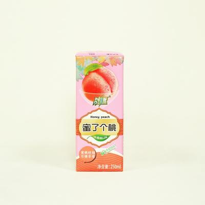 China 250ml Aseptic Food Juice Packaging Box for sale