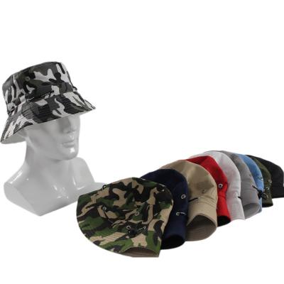 China High Quality Comfy Fisherman Hat Plain Hat Camouflage Camouflage Army Multicolor Bucket Hat For Men&Women for sale