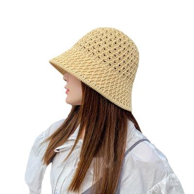 China Designer Hollow Verified Female Visor Hat Personalized Ladies Fashion Hats For Summer for sale