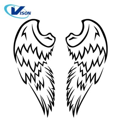 China Custom Hot Selling Temporary Angel Hand Wings Totem Temporary Tattoo Sticker for sale