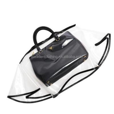 China OEM Eva Rain Cover Transparent Bag Cover Anti Dust Handbag Bag Waterproof Cover Custom Made Raincoat Transparent for sale