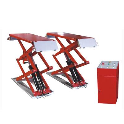 China Low Profile Mid-Rise Hydraulic Scissor Car Lift Vehicle Lift Auto Hoist Lift 3500kg for sale