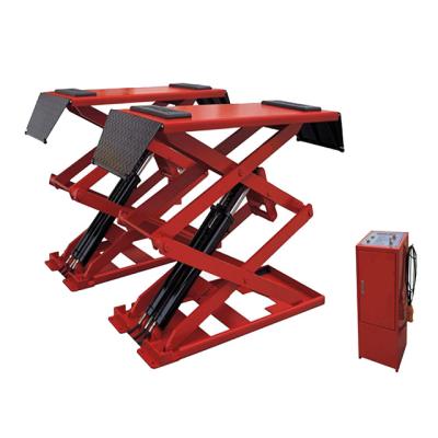 China Low Profile Hydraulic Scissor Lift Lift For Car Wash 3500kg for sale