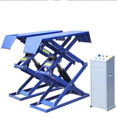 China Customizable Color Low Profile Scissor Lift For Car Lifts 3500kg for sale