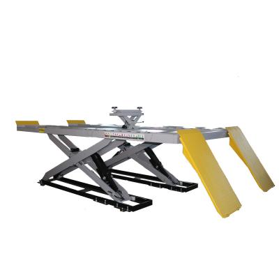 China Ultrathin Car Lift Hydraulic Scissor Lift For Machine Car Lift 4000kg for sale