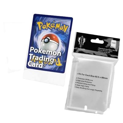 China New Standard PP Card Sleeves Clear Deck Protectors Card Protector Sleeves For Trading Card Magic MTG Gathering Board Games for sale