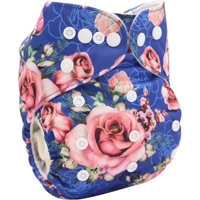 China Inexpensive Printed Baby Cloth Diapers Can Be Washed Reusable Baby Diapers For Girls And Boys for sale