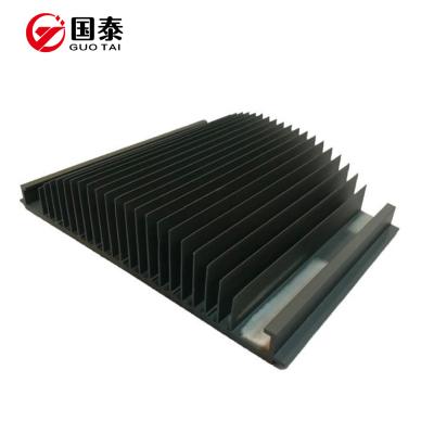 China Decorations Customized Aluminum Extrusion Radiator Aluminum Porcelain Profile for sale