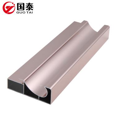 China Decorations Aluminum Extrusion Profiles Anodized Outdoor U Shaped Aluminum Profile for sale