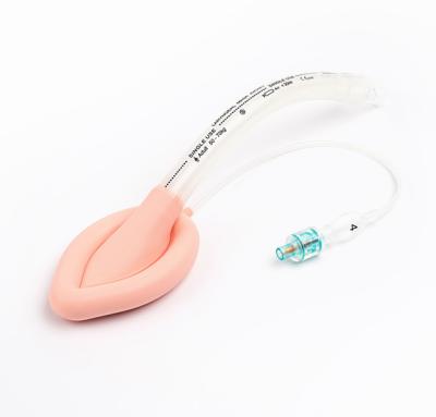 China Comfortable hot selling laryngeal airway mask silicone airway mask CE home made laryngeal standard laryngeal airway mask PVC material for sale