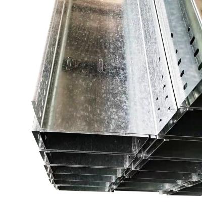 China Iron Cable Tray And Trunking Factory Direct Fireproof Cable Tray With Galvanized Coating Good Quality for sale