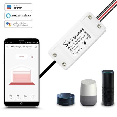 China Modern Smart Auto Garage Door Opener Radio Wi-Fi Remote Control Compatible with Alexa Google Assistant for sale